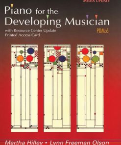 Piano for the Developing Musician, Media Update eBook