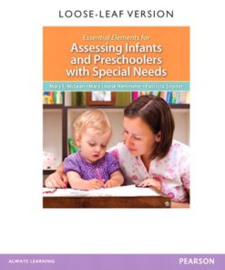 Essential Elements for Assessing Infants and Preschoolers with Special Needs eBook