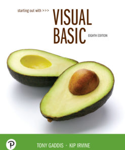 Starting Out With Visual Basic eBook