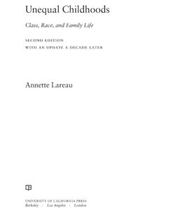Unequal Childhoods eBook