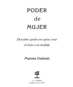 Poder de mujer: Descubre quién eres para crear el éxito a tu medida eBook