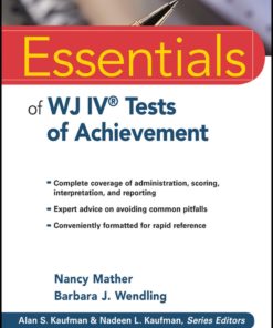Essentials of WJ IV Tests of Achievement eBook