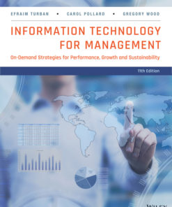Information Technology for Management: On Demand Strategies for Performance, Growth and Sustainability, Enhanced eText eBook