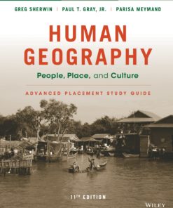 Human Geography: People, Place and Culture, Advanced Placement Edition (High School) Study Guide eBook