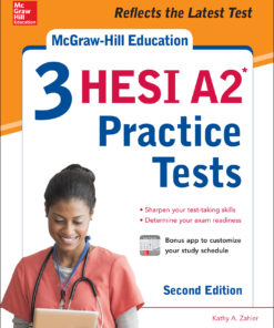 McGraw-Hill Education 3 HESI A2 Practice Tests, Second Edition eBook