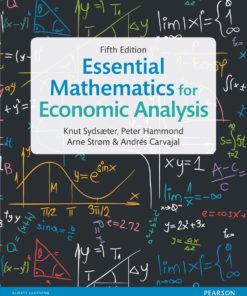 Essential Mathematics for Economic Analysis eBook