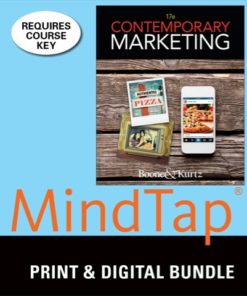 MindTap Marketing for Boone/Kurtz's Contemporary Marketing 17th Edition, [Instant Access], 1 term (6 months) eBook