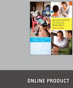 Research Tutor for Adler/Clark's An Invitation to Social Research: How It's Done, 5th Edition, [Instant Access], 1 term (6 months) eBook