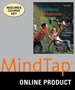 MindTap Education for Kirk/Gallagher/Coleman's Educating Exceptional Children, 14th Edition, [Instant Access], 1 term (6 months) eBook
