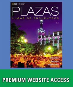 Premium Website for Hershberger/Navey-Davis/Borrás' Plazas, 5th Edition, [Instant Access], 4 terms (24 months) eBook