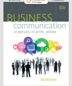 MindTap Business Communication for Newman's Business Communication: In Person, In Print, Online, 10th Edition, [Instant Access], 1 term (6 months) eBook