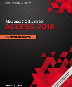 Shelly Cashman Series Microsoft Office 365 & Access 2016: Comprehensive eBook