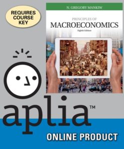 Aplia for Mankiw's Principles of Macroeconomics, 8th Edition, [Instant Access], 1 term (6 months) eBook
