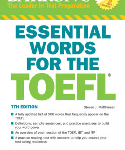Essential Words for the TOEFL eBook