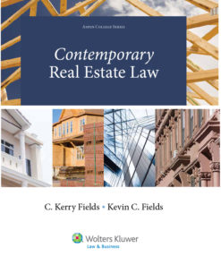 Contemporary Real Estate Law eBook