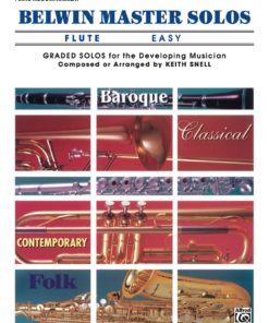 Belwin Master Solos - Flute, Easy, Volume 1: Piano Accompaniment eBook