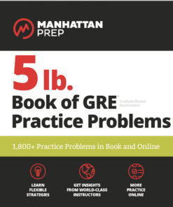 5 lb. Book of GRE Practice Problems eBook