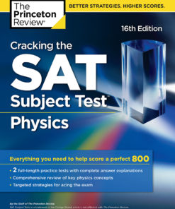 Cracking the SAT Subject Test in Physics, 16th Edition eBook