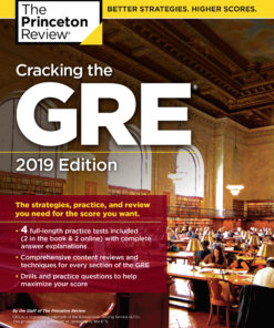 Cracking the GRE with 4 Practice Tests, 2019 Edition eBook