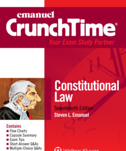 Emanuel CrunchTime for Constitutional Law eBook