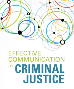Effective Communication in Criminal Justice eBook
