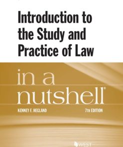 Hegland's Introduction to the Study and Practice of Law in a Nutshell eBook