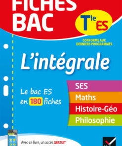 Fiches bac L'intégrale Tle ES eBook