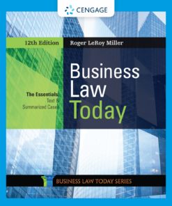 Business Law Today, The Essentials eBook