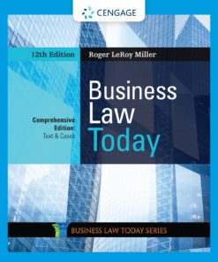 Business Law Today, Comprehensive 12th edition eBook