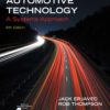 Automotive Technology: A Systems Approach 6th edition eBook