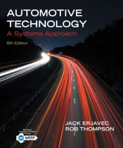 Automotive Technology: A Systems Approach 6th edition eBook