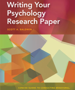 Writing Your Psychology Research Paper eBook