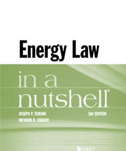 Tomain and Cudahy’s Energy Law in a Nutshell 3rd edition eBook