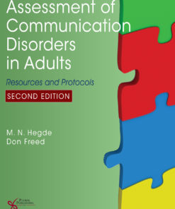 Assessment of Communication Disorders in Adults: Resources and Protocols eBook