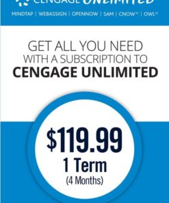 Cengage Unlimited, 1 term (4 months), 1st Edition