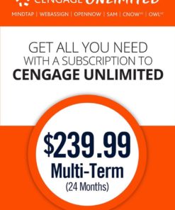 Cengage Unlimited, Multi-term (24 months), 1st Edition