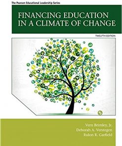 Financing Education in a Climate of Change eBook