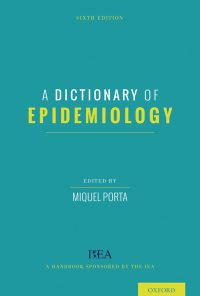 A Dictionary of Epidemiology eBook