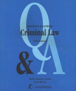Questions and Answers: Criminal Law eBook