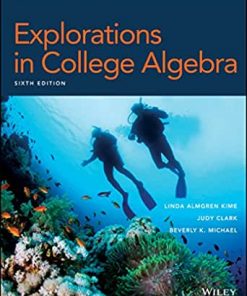 Explorations in College Algebra, Enhanced eText eBook