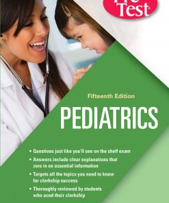 Pediatrics PreTest Self-Assessment And Review, Fifteenth Edition eBook