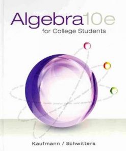 Algebra for College Students eBook