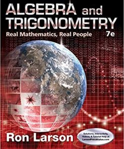 Algebra and Trigonometry: Real Mathematics, Real People eBook