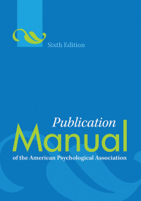 Publication Manual of the American Psychological Association® (APA) eBook