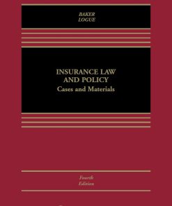 Insurance Law and Policy: Cases and Materials eBook