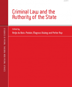 Criminal Law and the Authority of the State eBook