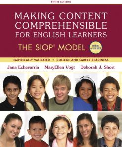Making Content Comprehensible for English Learners: The SIOP Model (Subscription) eBook