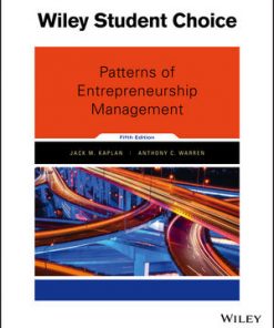 Patterns of Entrepreneurship Management eBook