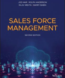 Sales Force Management: Building Customer Relationships and Partnerships, Enhanced eText eBook