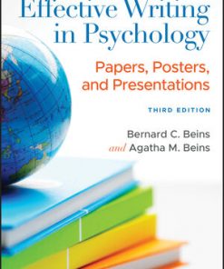 Effective Writing in Psychology: Papers, Posters, and Presentations eBook